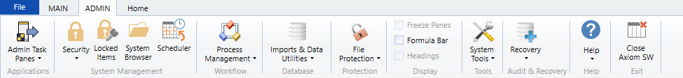 KH Admin Ribbon